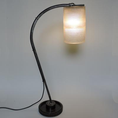 Lampe de  bureau - Métal verre