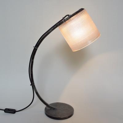 Lampe de  bureau - Métal verre - Hauteur 55 cm - Largeur 33cm - Profondeur 16cm