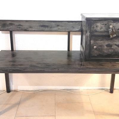 Banc  Largeur 113cm  Hauteur 81cm Profondeur40cm