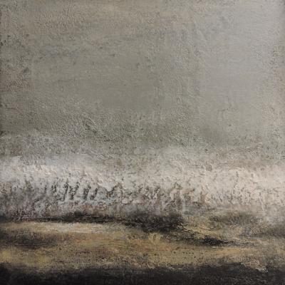 Peinture sur médium 38 cm / 38 cm 