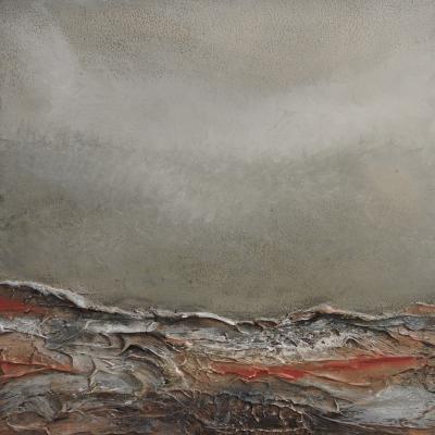 Peinture sur médium 35 cm / 35 cm 