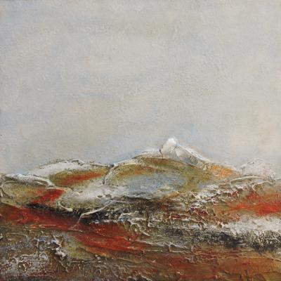 Peinture sur médium 30 cm / 30 cm 