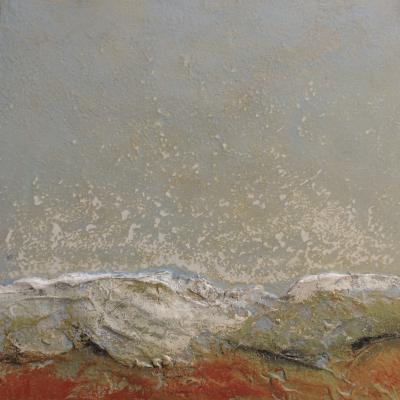 Peinture sur médium 30 cm / 30 cm 