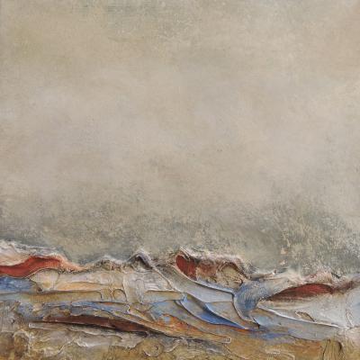 Peinture sur médium 30 cm / 30 cm 