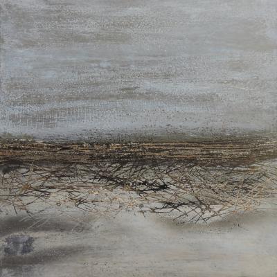 Peinture sur médium 30 cm / 30 cm 
