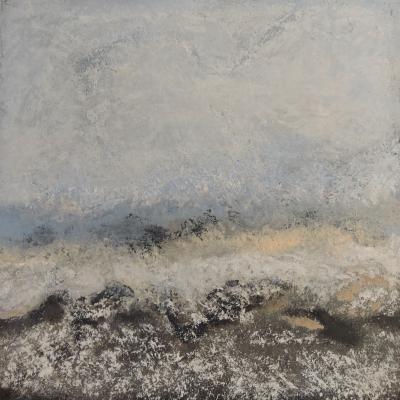 Peinture sur médium 30 cm / 30 cm 