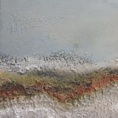 Peinture sur médium 30 cm / 30 cm 