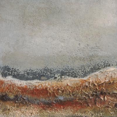 Peinture sur médium 25 cm / 25 cm 