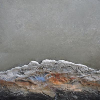 Peinture sur médium 25 cm / 25 cm 