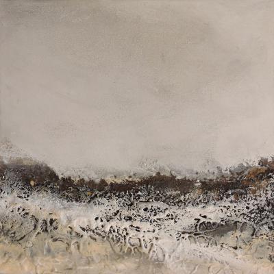 Peinture sur médium 25 cm / 25 cm 