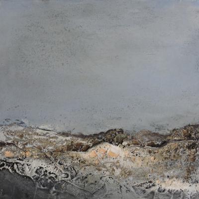 Peinture sur médium 25 cm / 25 cm 