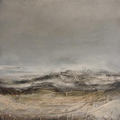 Peinture sur médium 35 cm / 35 cm 