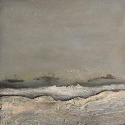 Peinture sur médium 35 cm / 35 cm 