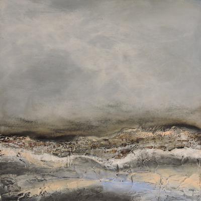 Peinture sur médium 35 cm / 35 cm 