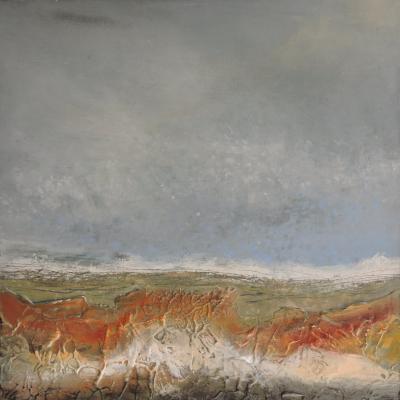 Peinture sur médium 35 cm / 35 cm 