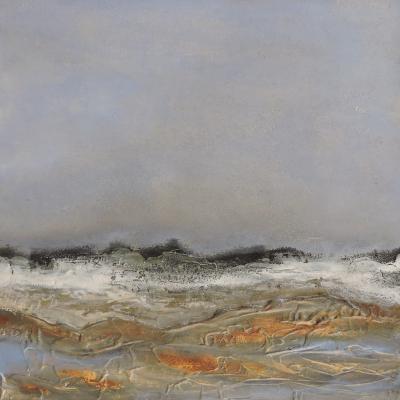 Peinture sur médium 35 cm / 35 cm 