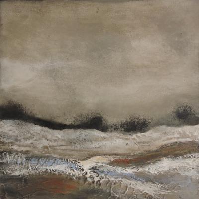 Peinture sur médium 35 cm / 35 cm 