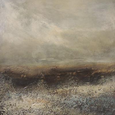 Peinture sur médium 35 cm / 35 cm